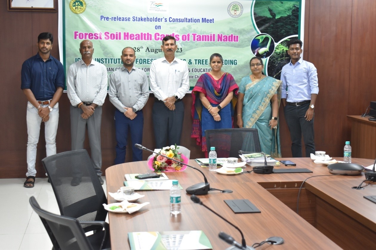 Pre-release stakeholders meeting with the Tamil Nadu Forest Department