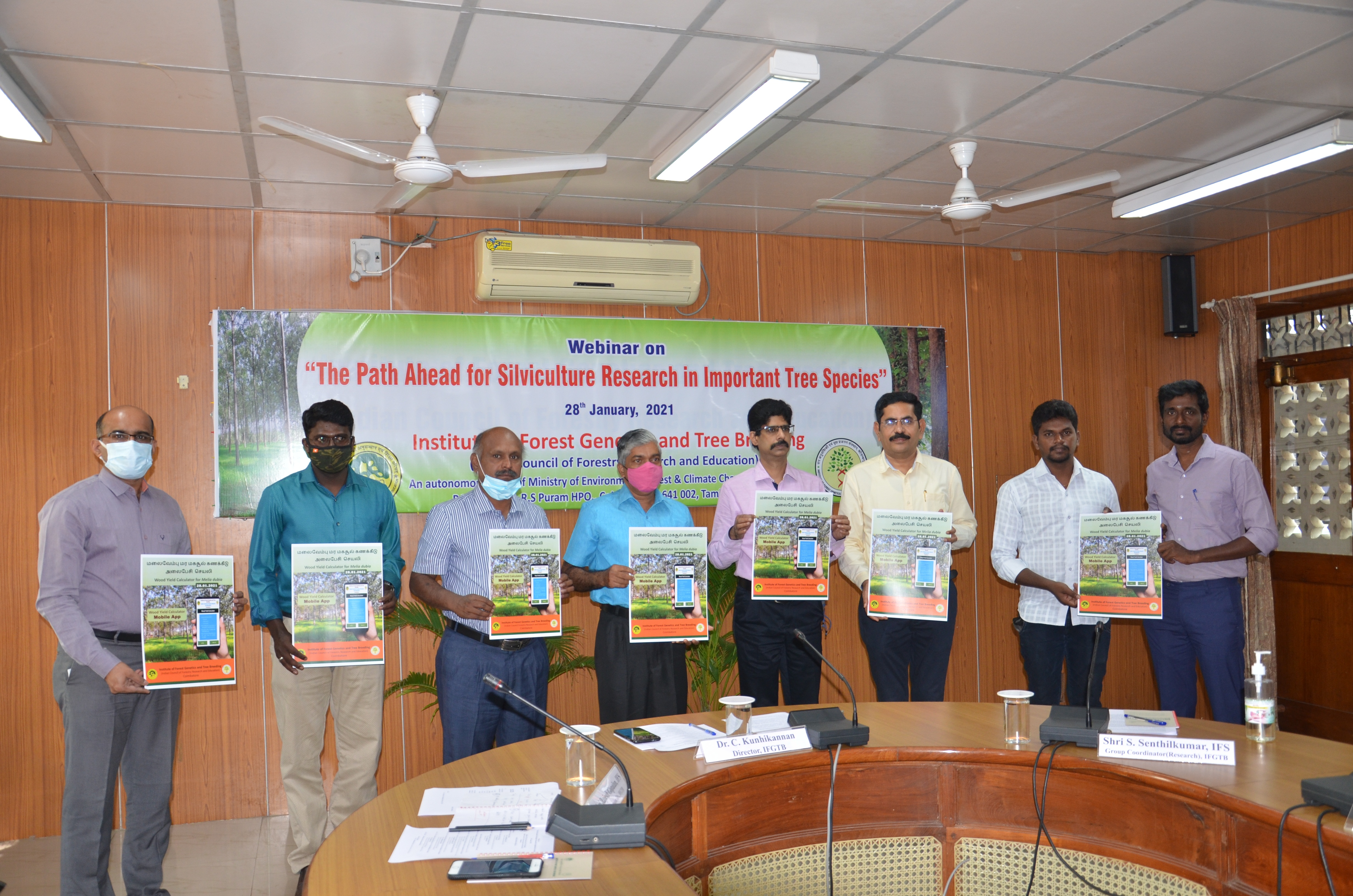 Release of Mobile App for wood yield estimation in plantations of Melia dubia
